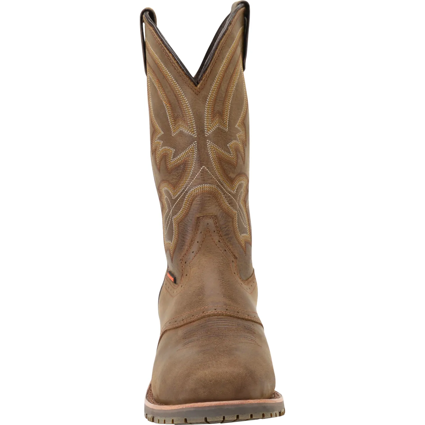 Double H Men's Jeyden 11" Comp Toe WP Western Work Boot- Brown- DH5124