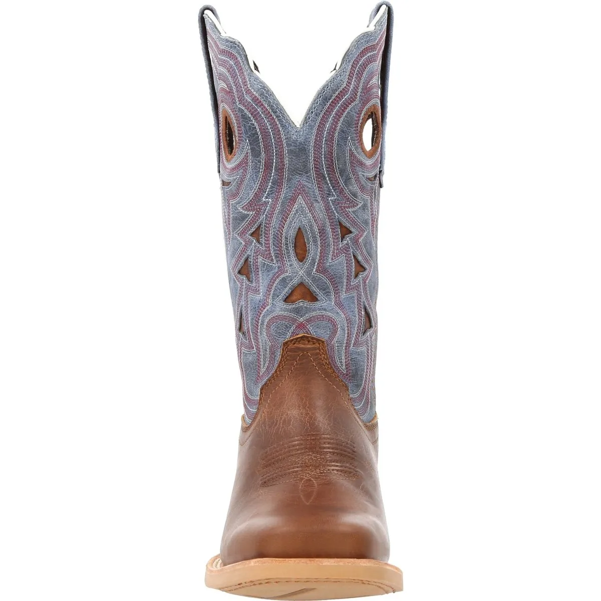 Durango Lady Rebel Pro Women's Western Boots Drd0422 In Golden Brown And Periwinkle