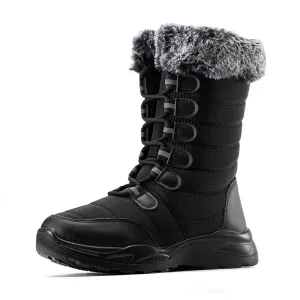 Dyavor Fur Orthopedic Shoes Mid-calf Snow Boots For Women