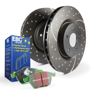 EBC Brakes S3KR1054 S3 Kits Greenstuff 6000 and GD Rotors Truck/SUV