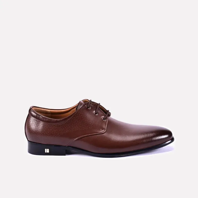 Eton Brown Oxford Shoes 0111230