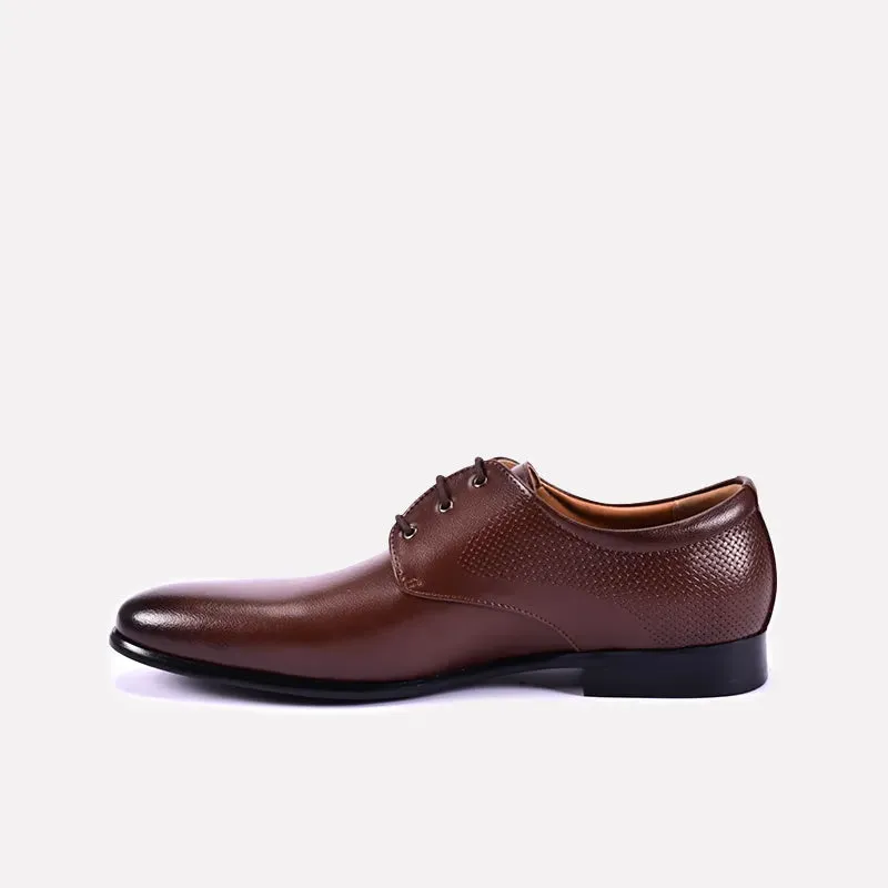 Eton Brown Oxford Shoes 0111230