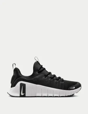 Free Metcon 6 Shoes - Black/White