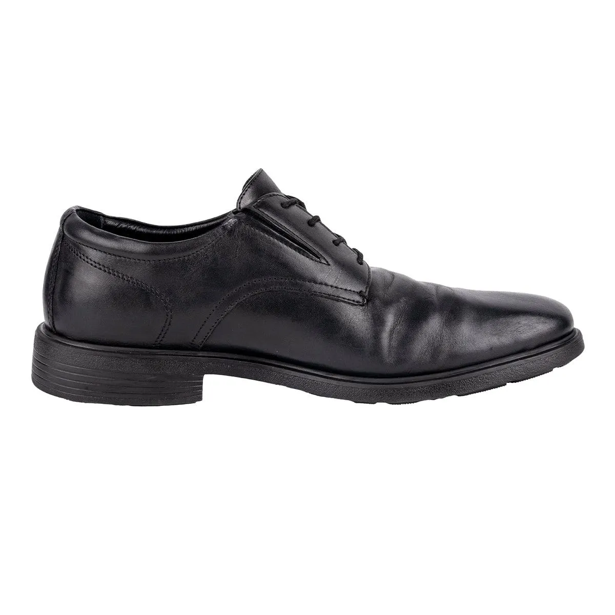 Geox Dublin Formal Lace Ups Leather Black Colour For Men