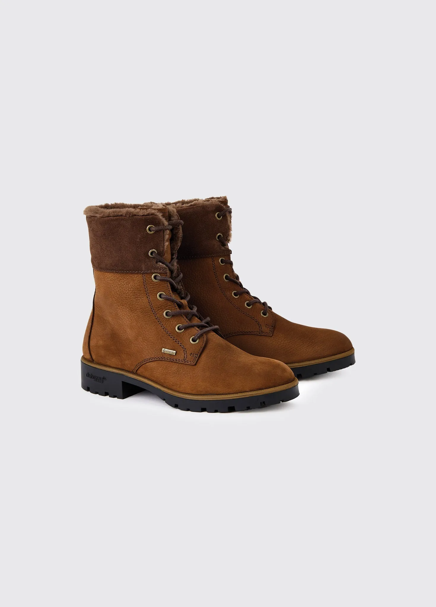 Glengarriff Ladies Insulated Ankle Boot - Walnut