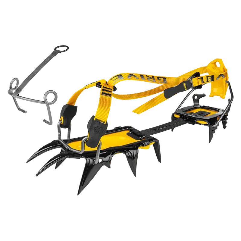 Grivel G12 DualMatic EVO with Antibott Mountaineering Crampons