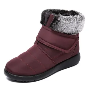 Groovywish Women Snow Ankle Boots Warm Orthopedic Shoes