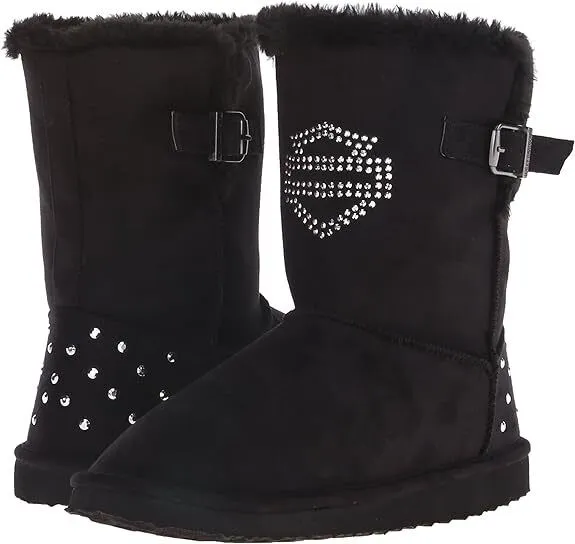 Harley-Davidson Motorcycle Women's Emmalyn Winter Faux Sheepskin Boots