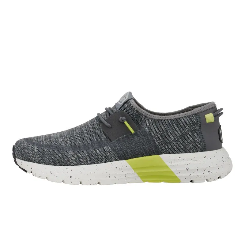 'Hey Dude' Men's Sirocco Sport Mode - Heather Grey / Charcoal