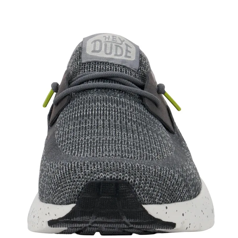 'Hey Dude' Men's Sirocco Sport Mode - Heather Grey / Charcoal