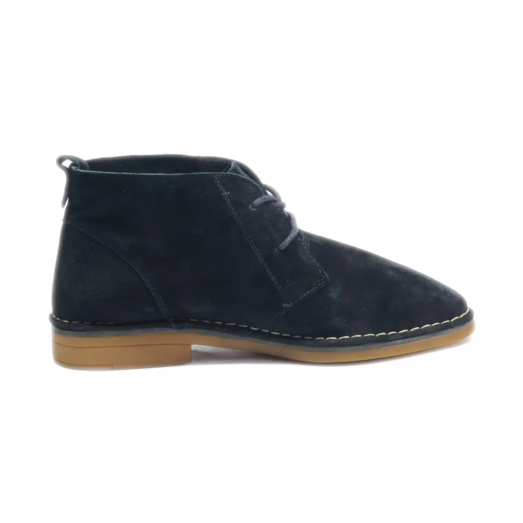 Hush Puppies Ankle Boots Suede Black Colour For Women