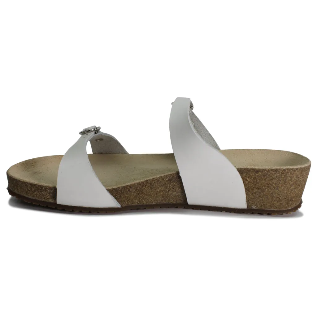 Idelya Leather Women's Wedge Sandals