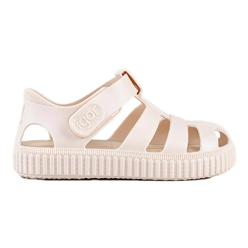 Igor Jelies Nico MC Sandal Marfil Cream Colour Block