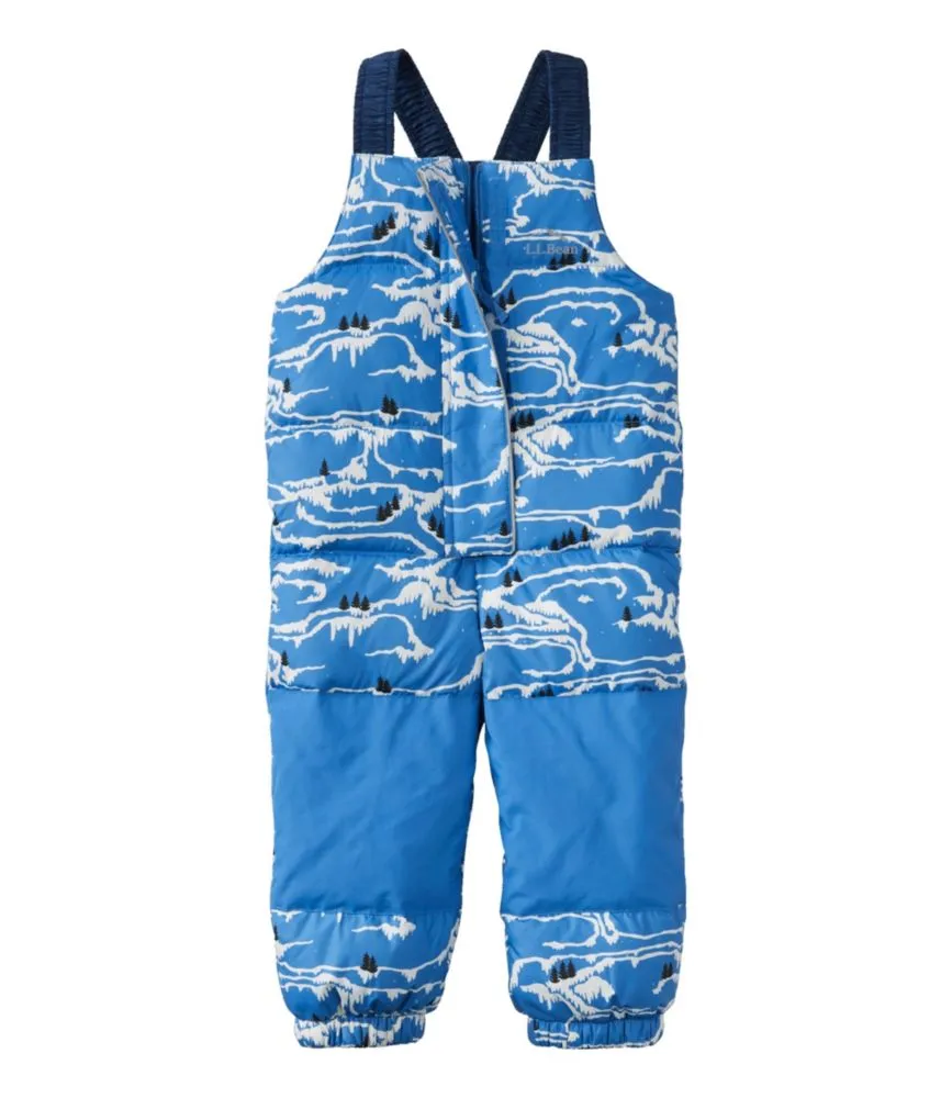 Infants' and Toddlers' L.L.Bean Down Snow Bibs, Print