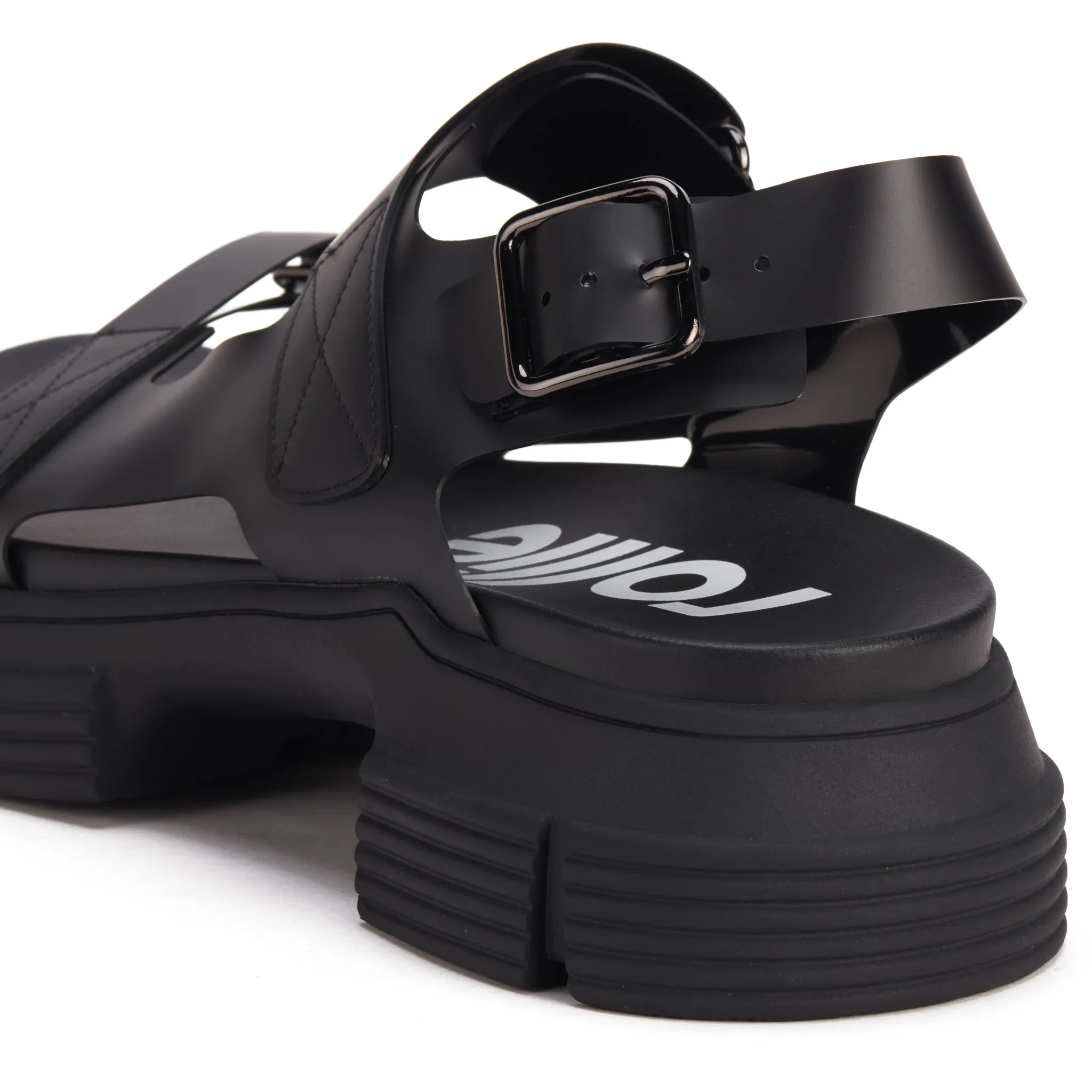 Jelly Sandal All Black