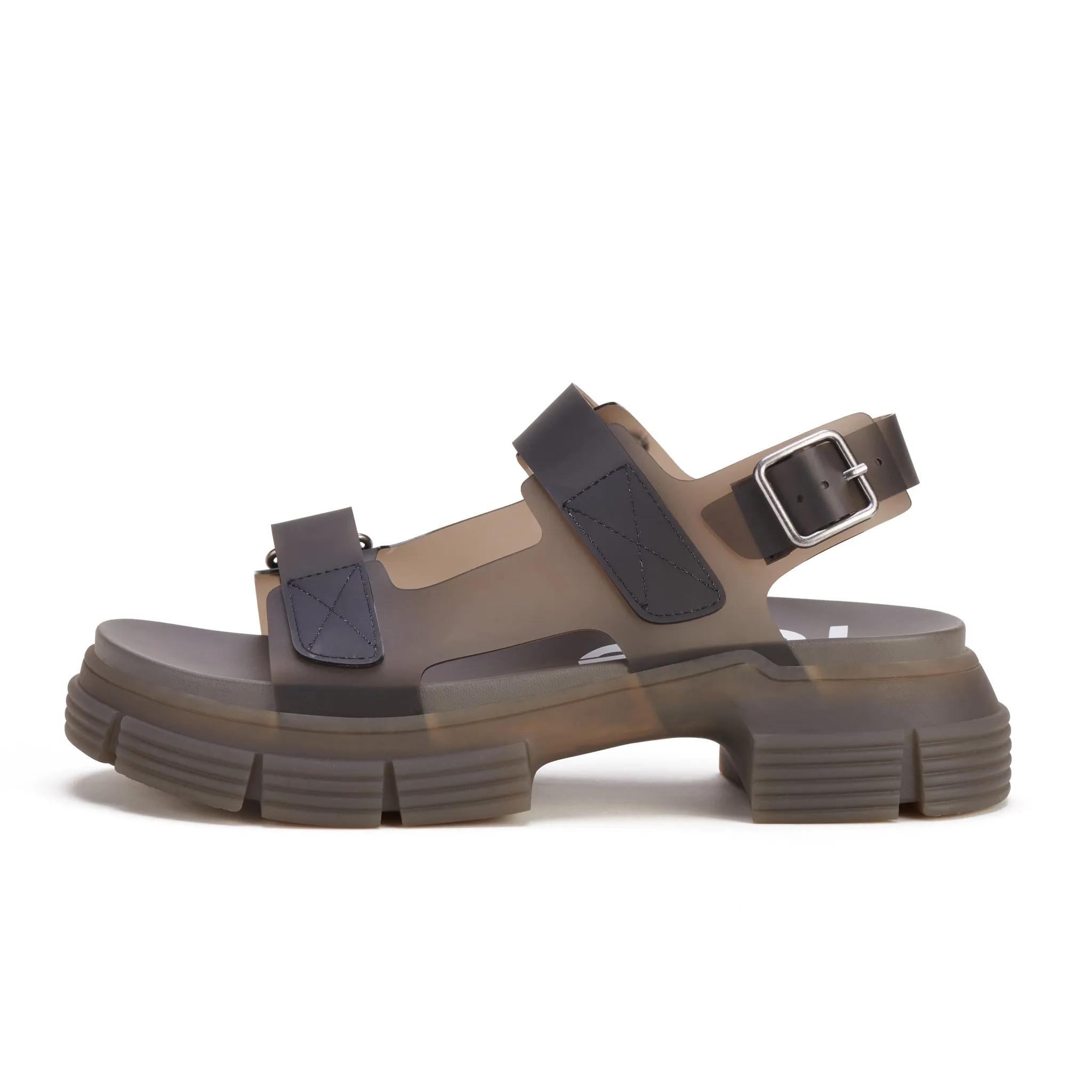 Jelly Sandal Clear Grey