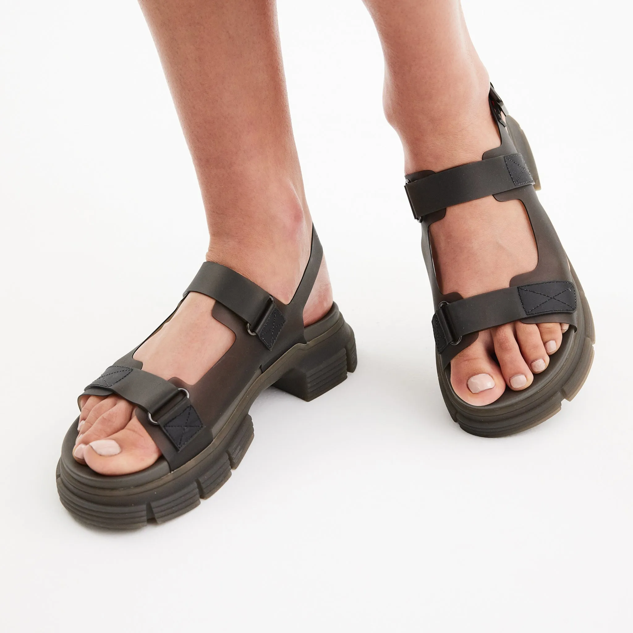 Jelly Sandal Clear Grey