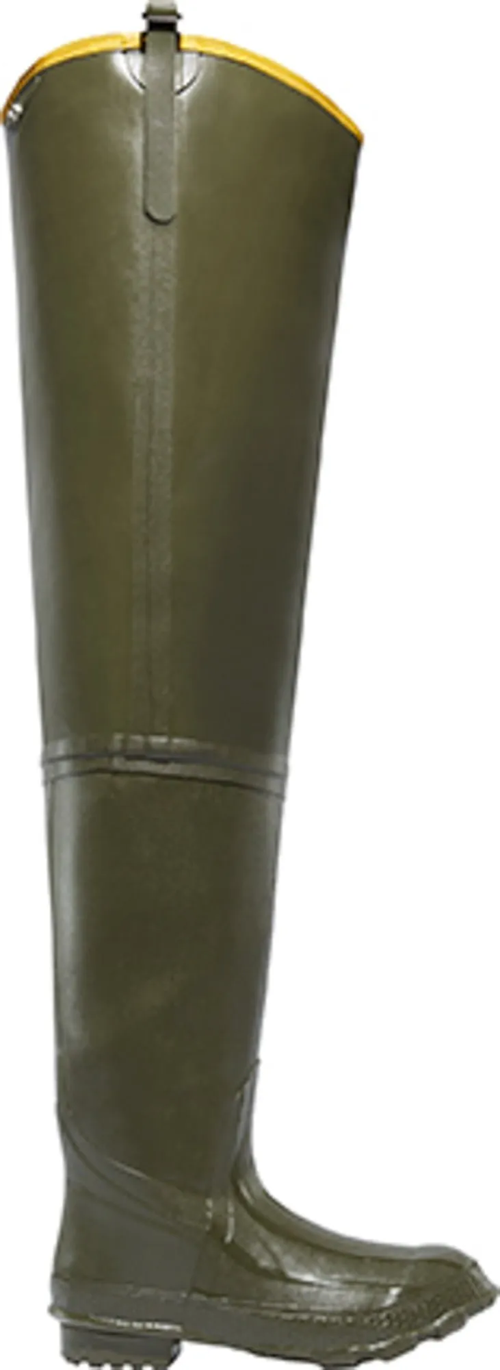 Lacrosse Marsh Mens 00 Green Rubber 32in Hip Hunting Boots