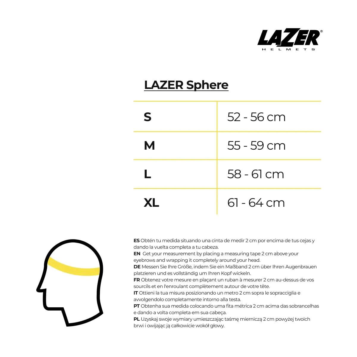 Lazer Sphere Helmet White