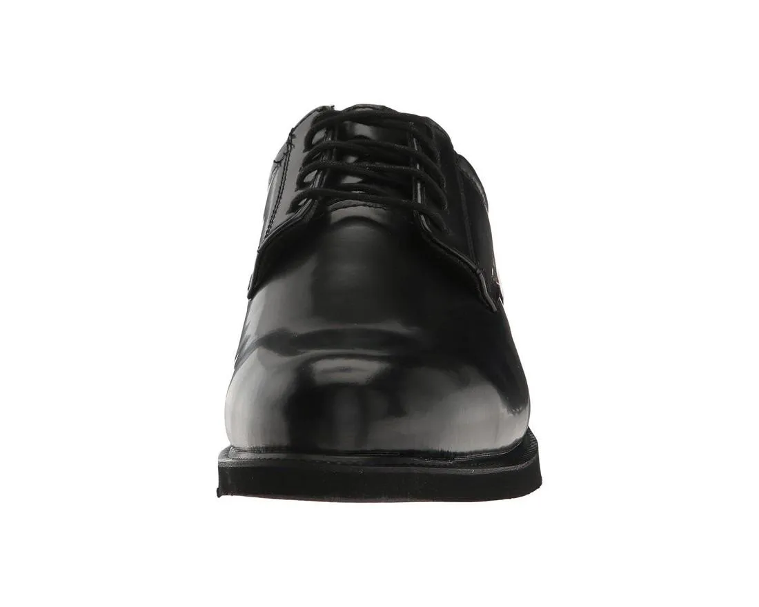 Leather Polishable Oxford Shoe Black