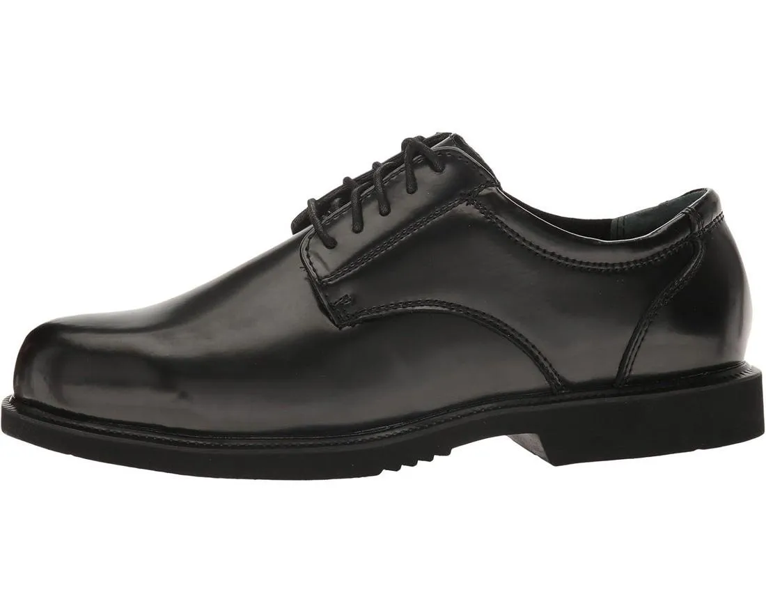 Leather Polishable Oxford Shoe Black