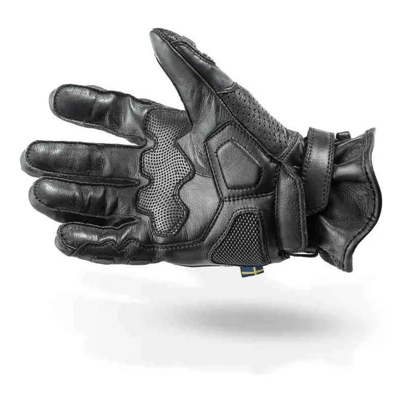 Lindstrands Holen Leather Gloves Black