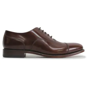 Loake 200 Brown Mens Leather Oxford Formal Smart Lace-up Shoes - UK 8