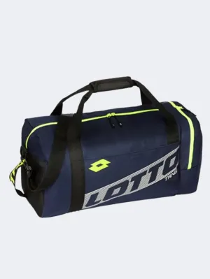 Lotto Unisex Training Bag Navy/Yellow/Black