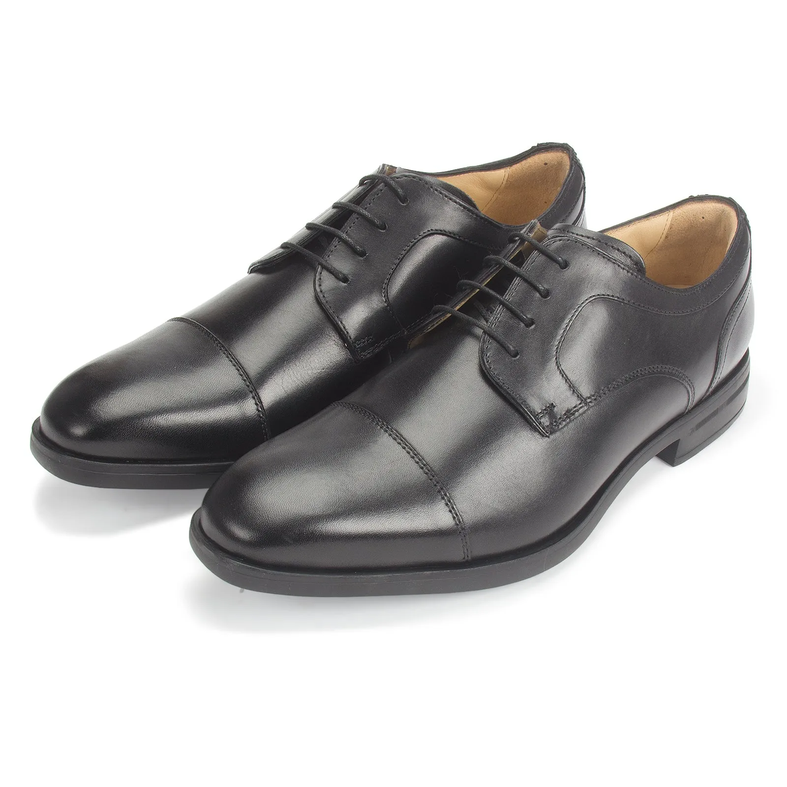 Men Balmoral Toe Cap Oxford Shoe