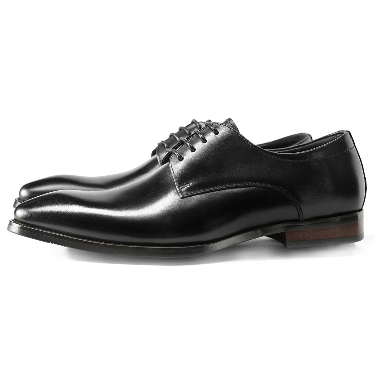 Men Classic Solid Cowhide Handmade Oxford Shoes