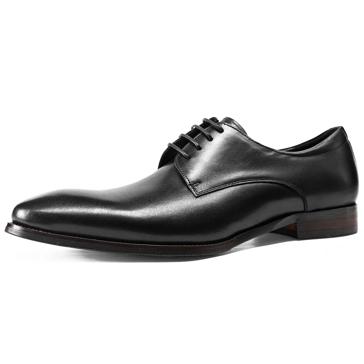 Men Classic Solid Cowhide Handmade Oxford Shoes