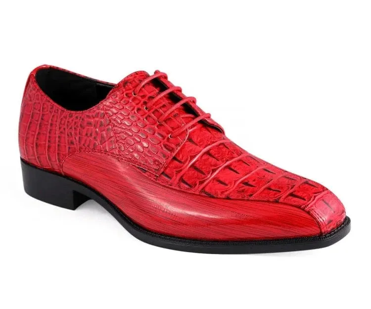 Men's Harvey Red New Style Lace-Up Dress Shoes