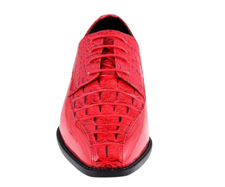 Men's Harvey Red New Style Lace-Up Dress Shoes