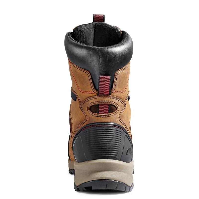 Men's Kodiak Ice Brown Conqueror 8" Waterproof Work Boot 4TGDBN