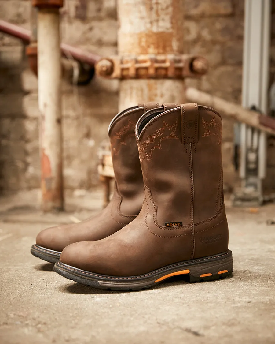 Mens Workhog H20 Pull-On Boots