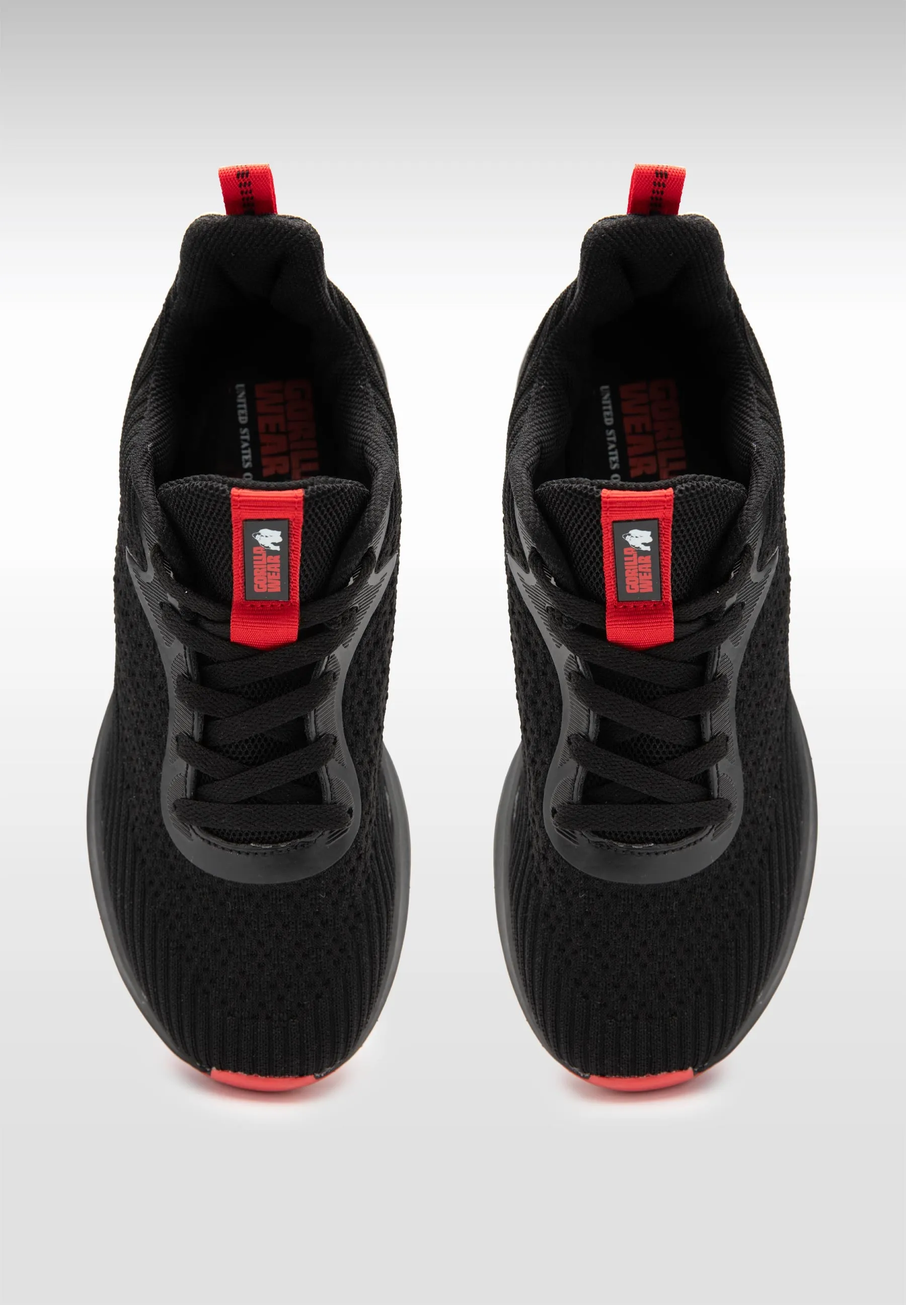 Milton Training Shoes - Black/Red