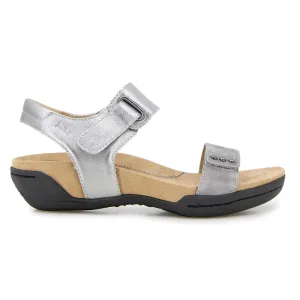 Morgan Metallic Flat Sandals