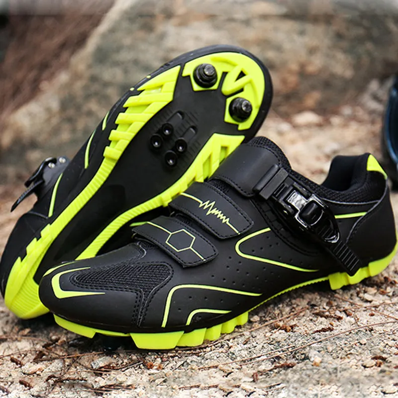 Mountain Bike Shoes Mens Cycling Shoes Compatible with SPD System Pedal for Indoor and Outdoor Mountain Road Biking Riding