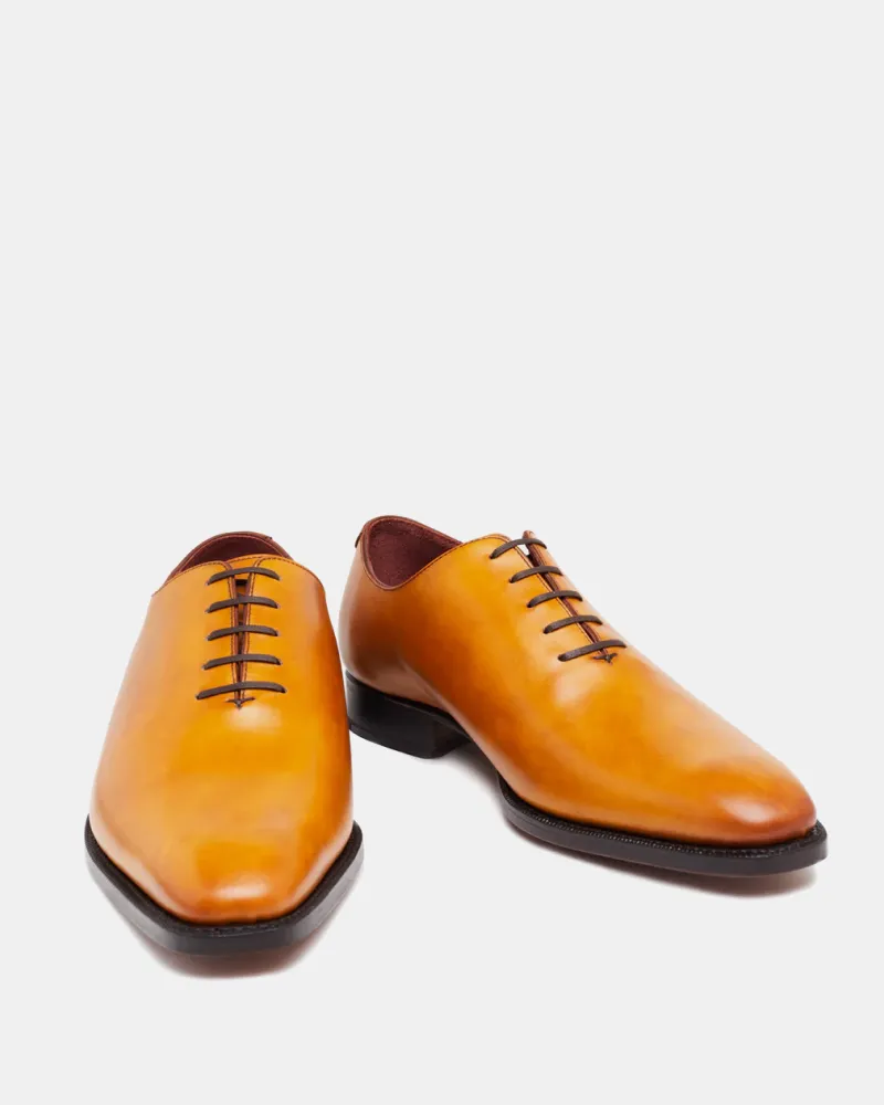 Mustard Wholecut Oxford Shoe