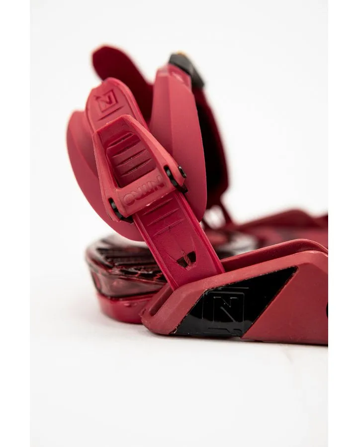 Nitro Phantom Snowboard Bindings - F.C.S./Red - 2022