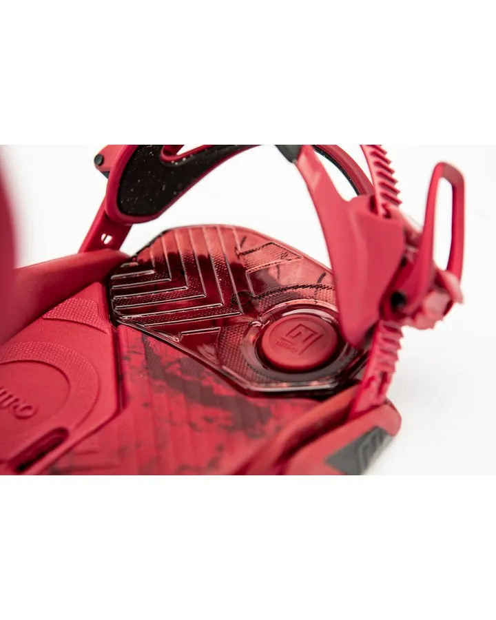 Nitro Phantom Snowboard Bindings - F.C.S./Red - 2022