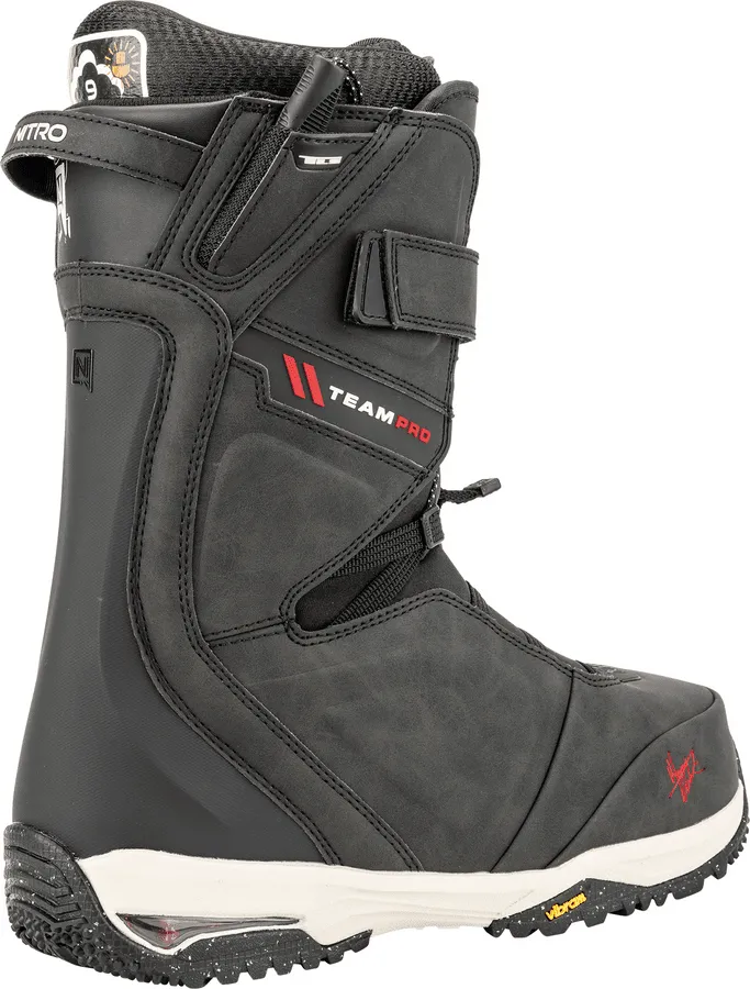 NITRO Team Pro MK TLS Snowboard Boots Black 2025