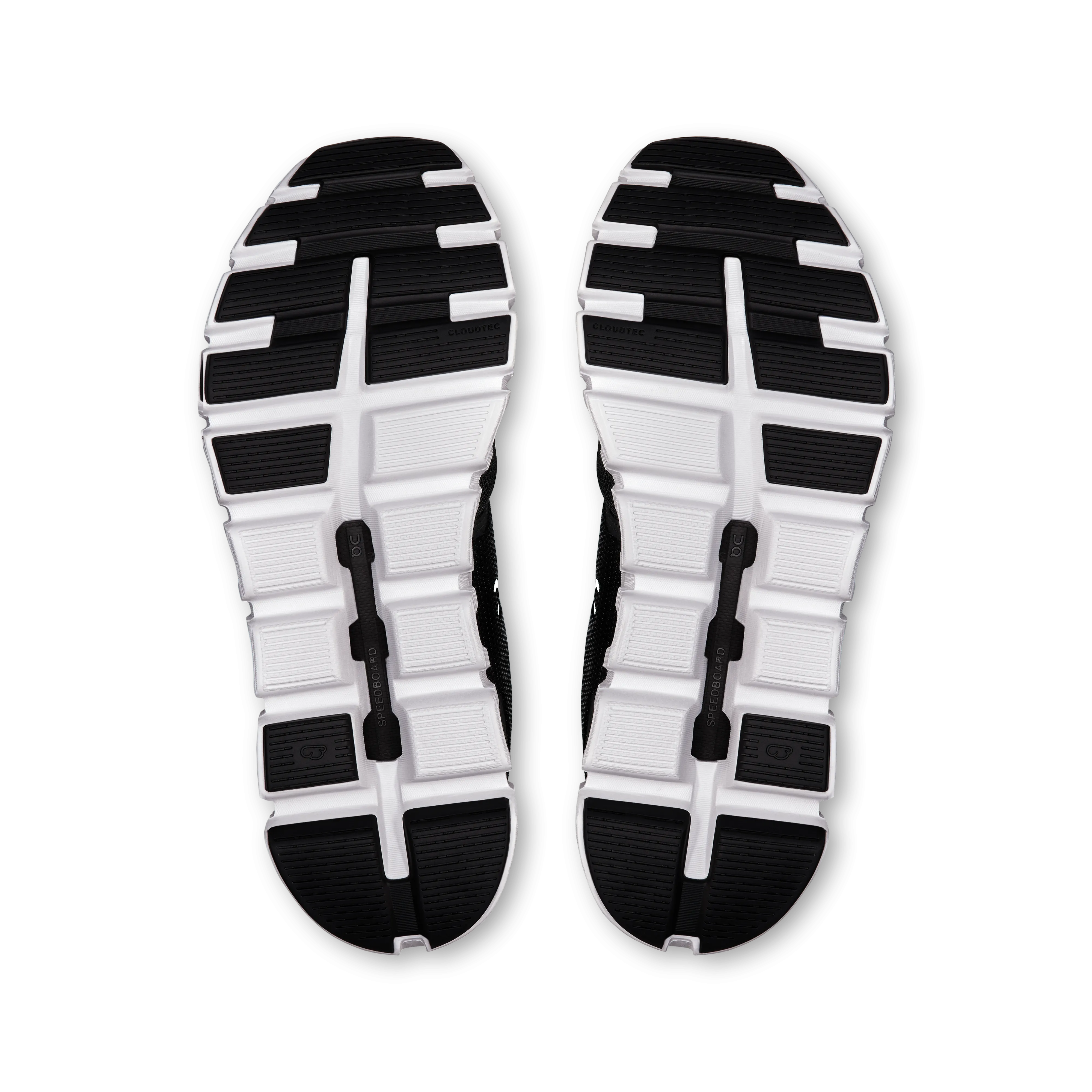 On Running Women's Cloud 6 Shoes - Black / White