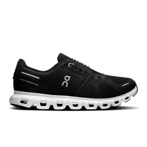 On Running Women's Cloud 6 Shoes - Black / White