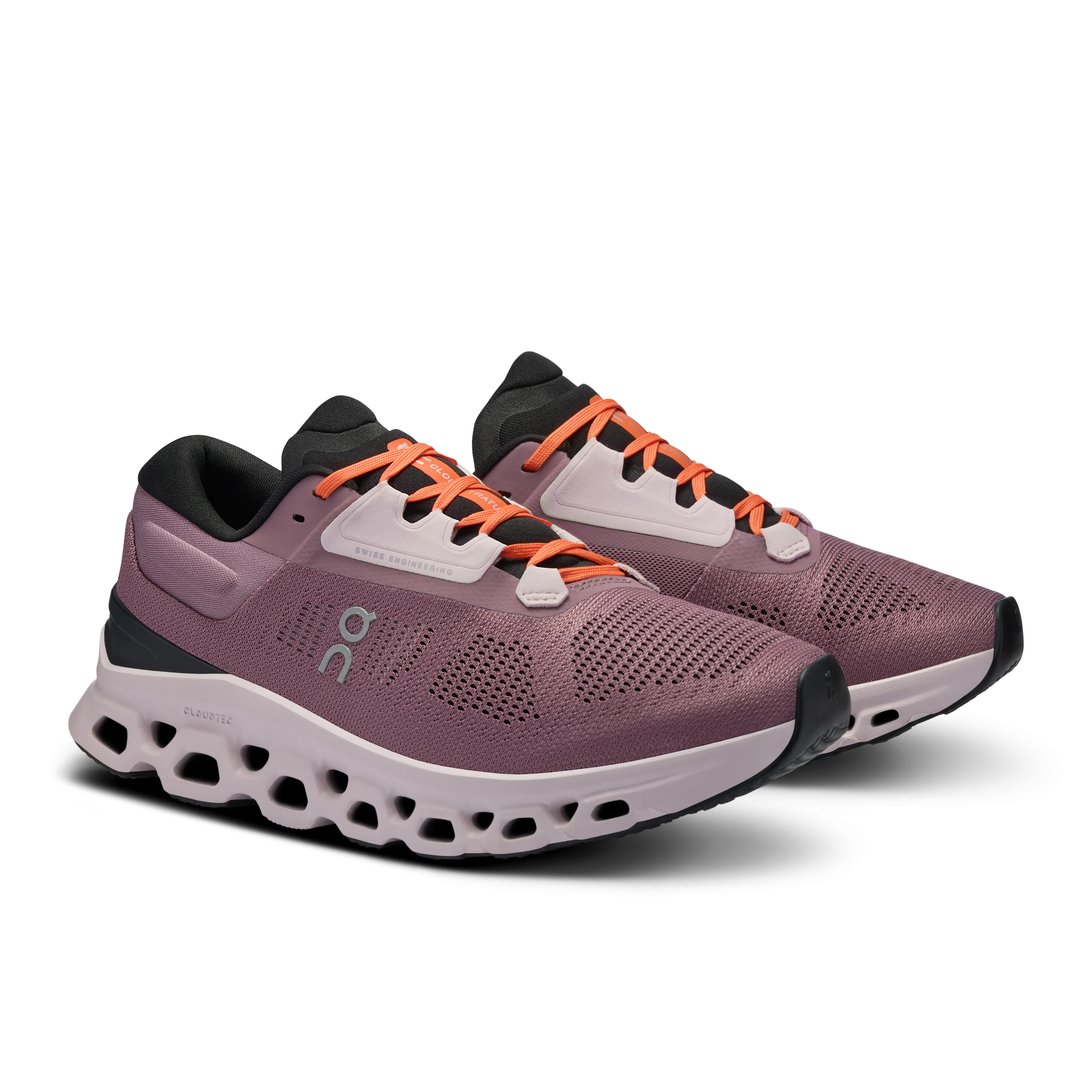 On Running Women's Cloudstratus 3 Shoes - Quartz / Lily