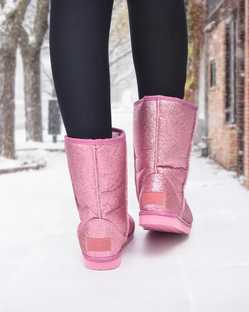 Pink Snow Winter Boots