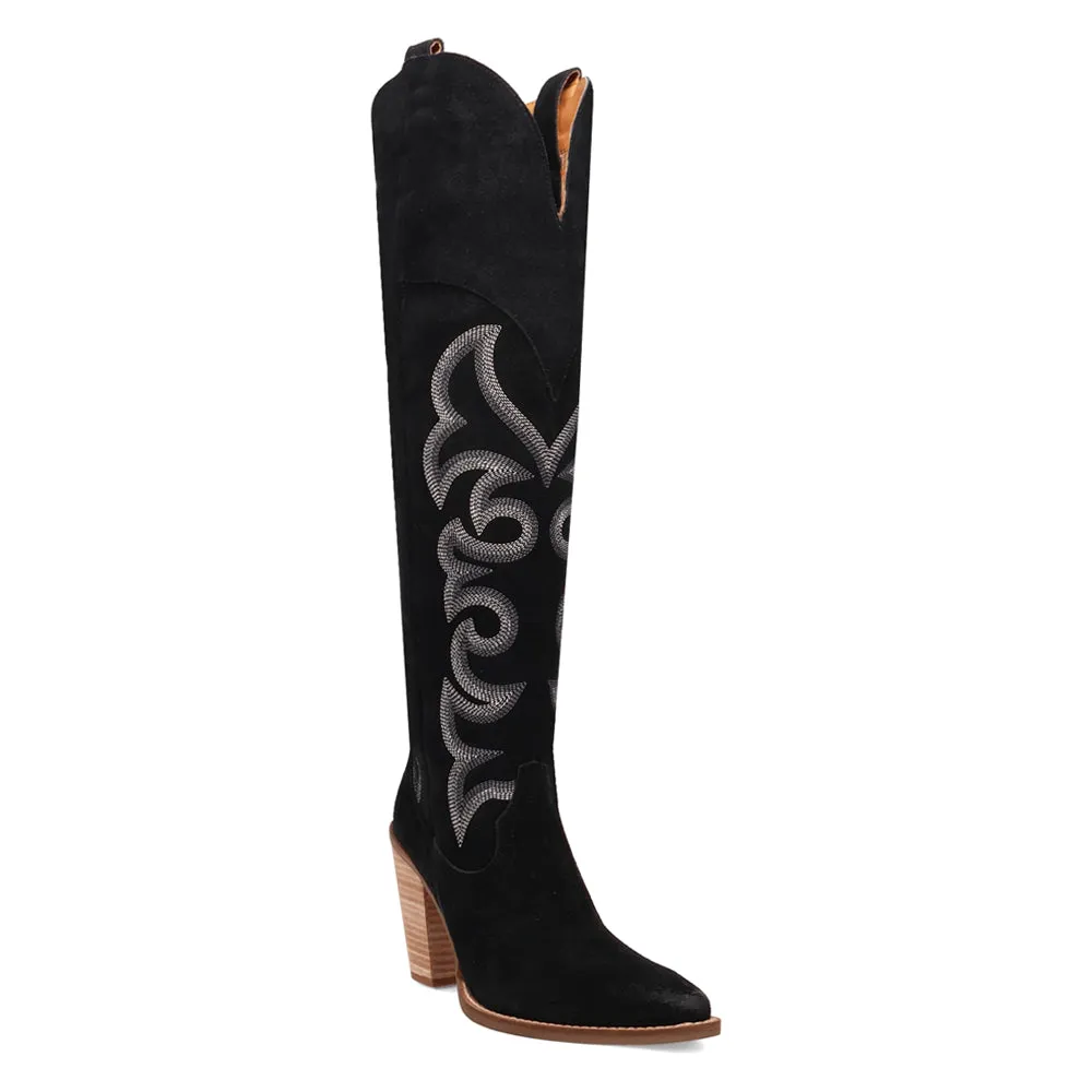 Primadonna Embroidered Snip Toe Zippered Cowboy Boots