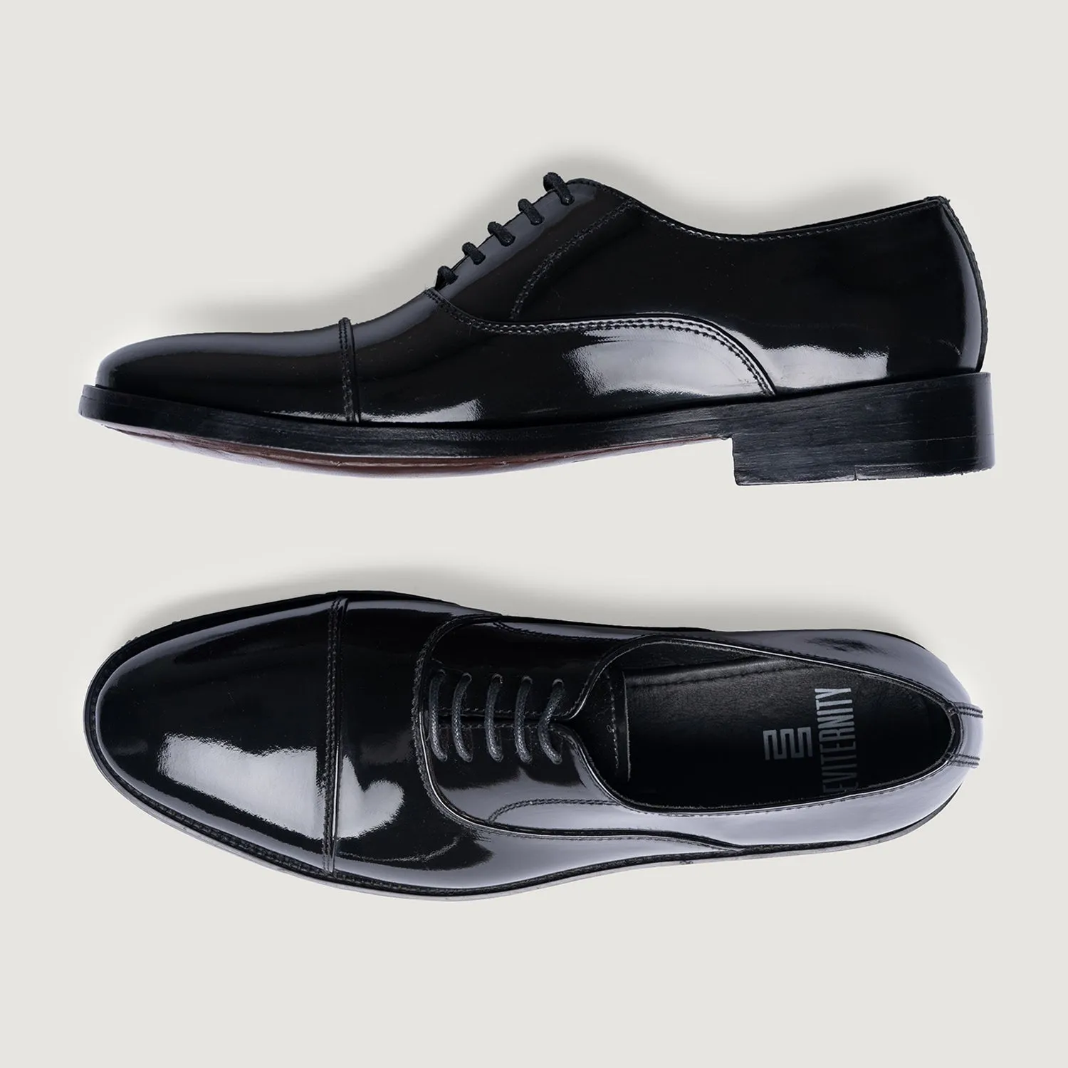 Professor Oxford Black Patent Leather Shoes