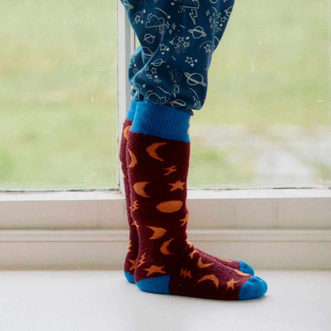 Puddlestomper Welly Socks Purple