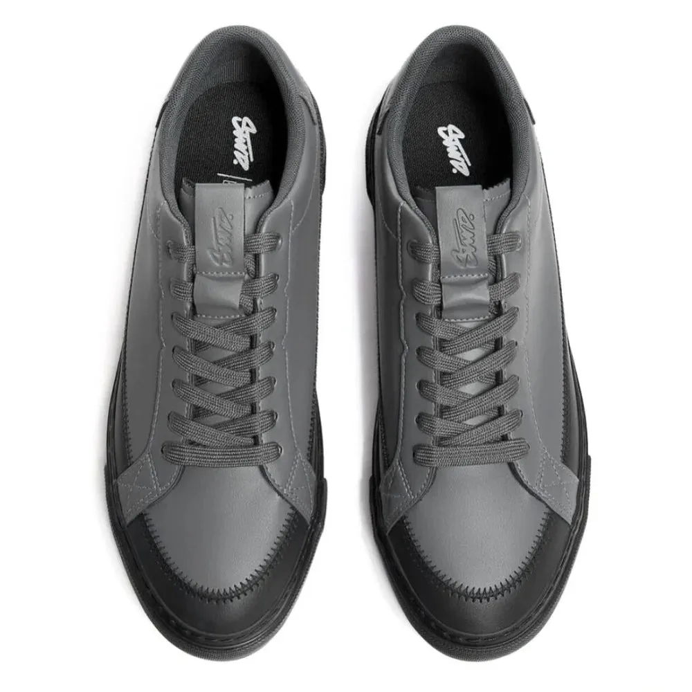 Pull & Bear Basic Contrast Sneakers - GRY